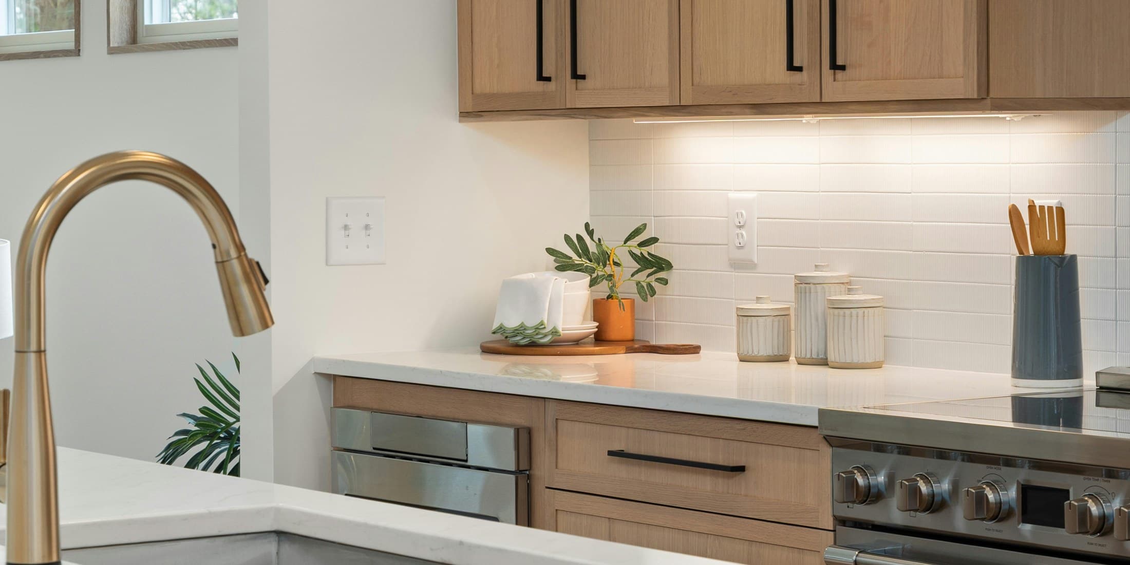 A renovated kitchen, the kind of home a buyer works toward